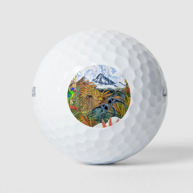 Balles De Golf Montagne effrayée (Devant)