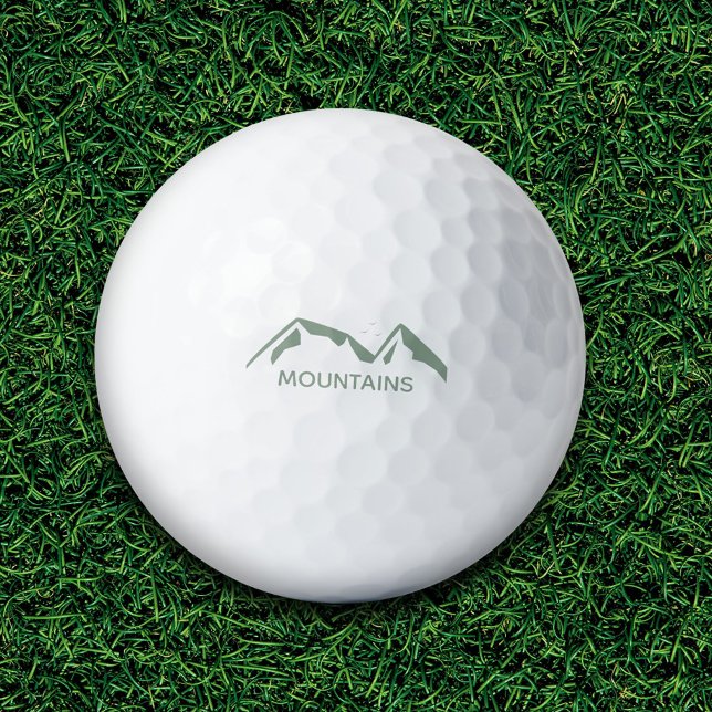 Balles De Golf Montagnes (Mountains golf ball)