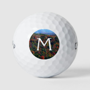 Balles De Golf Montagnes des Appalaches à l'automne