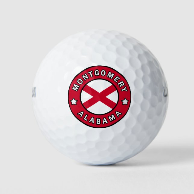 Balles De Golf Montgomery Alabama (Devant)