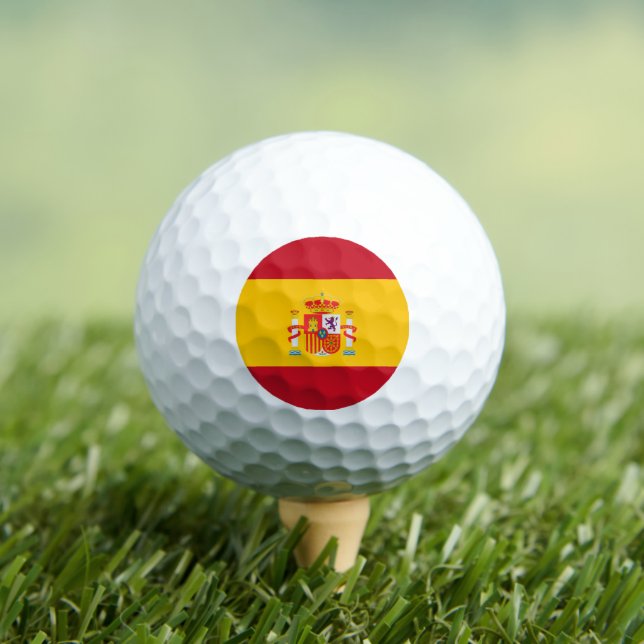 Balles De Golf Montrez vos couleurs - Espagne (T-shirt Insitu)