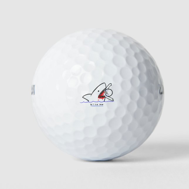 Balles De Golf Mords Moi (Devant)