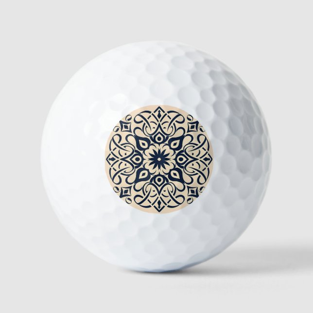 Balles De Golf mosaïque marocaine (Recto)