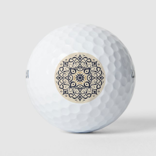 Balles De Golf mosaïque marocaine (Devant)