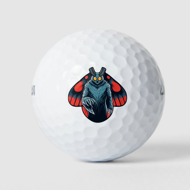 Balles De Golf Mothman - Cryptid West Virginia Cryptozoology (Devant)