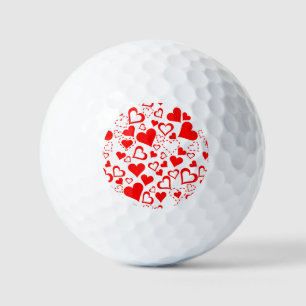Balles De Golf Motif de coeur