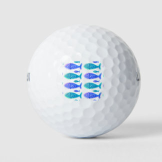 Balles De Golf Motif de poisson