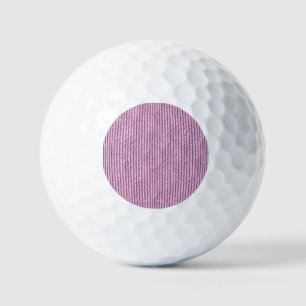 Balles De Golf Motif rayé corduroy rose décontracté