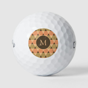Balles De Golf Motif triangles