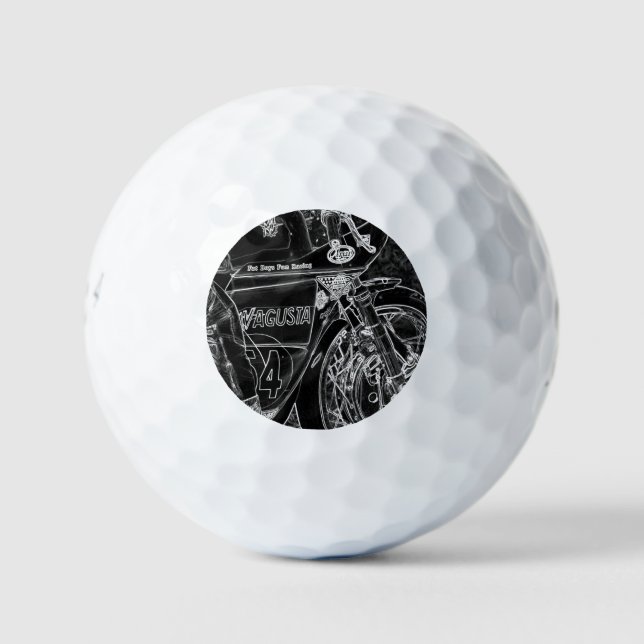 Balles De Golf Motorcycle 1 à 6 gbm (Devant)