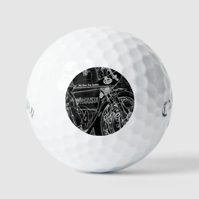 Balles De Golf Motorcycle 1 css gbcna (Recto)
