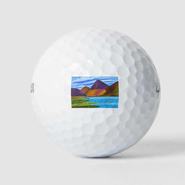 Balles De Golf Mountain Scenery .JPG (Devant)