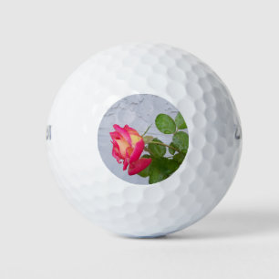 Balles De Golf Mur en stuc rose et gris
