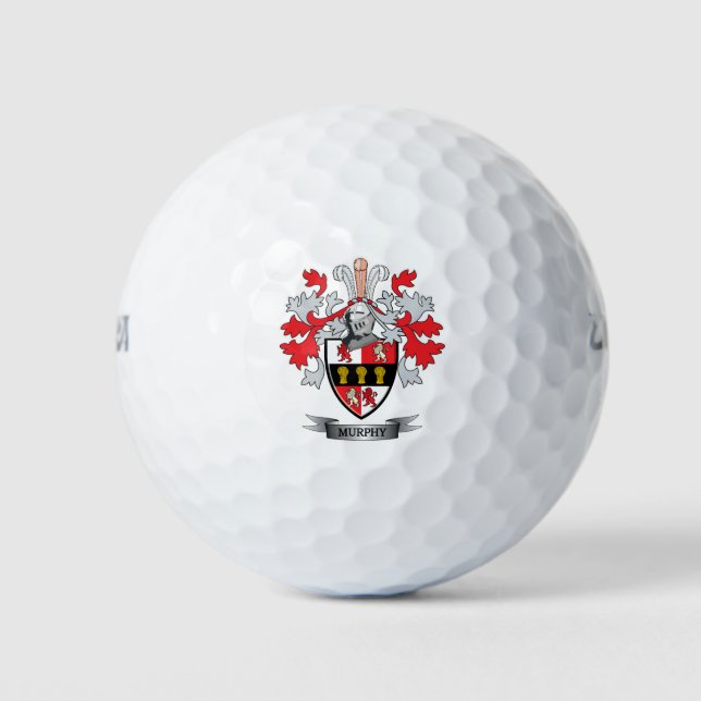 Balles De Golf Murphy Coat of Arms (Devant)