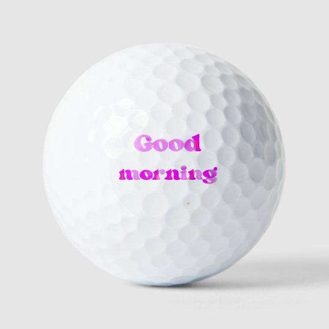 Balles De Golf Musique (Recto)