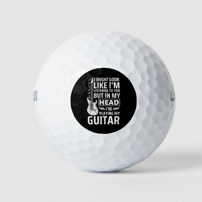Balles De Golf Musique guitare (Devant)