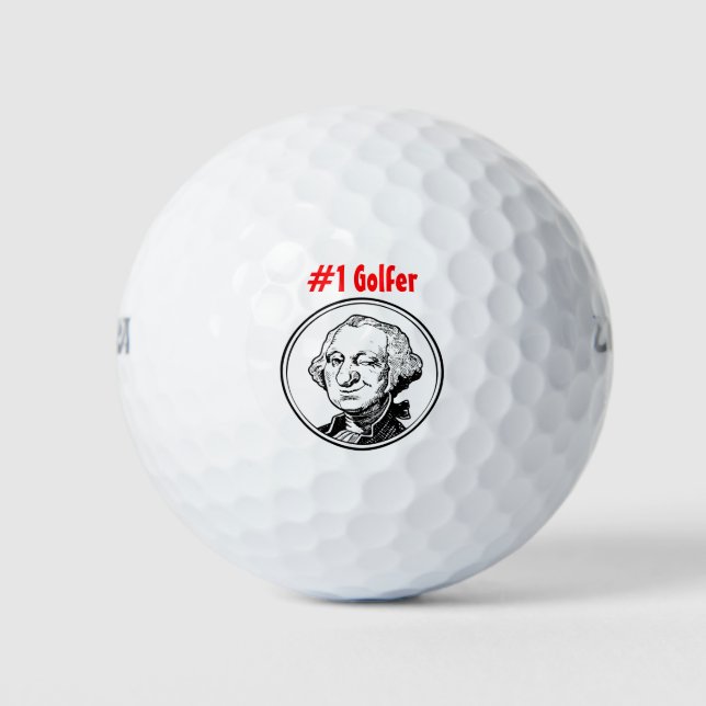 Balles De Golf N° 1 Golfeur (Devant)