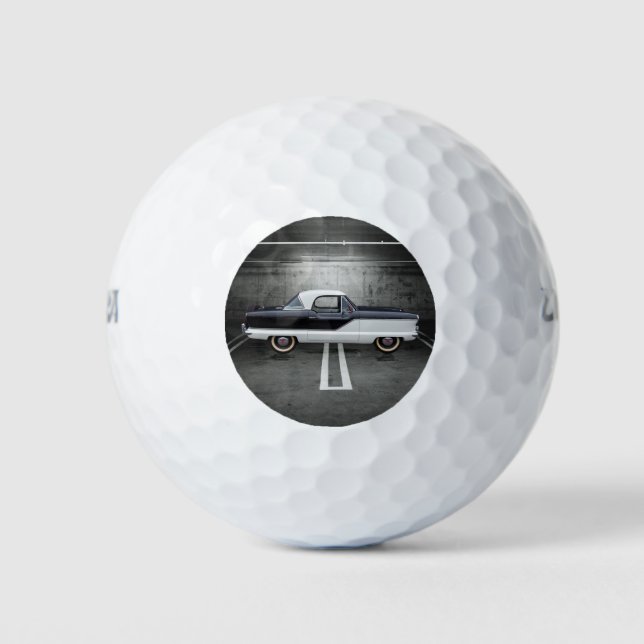 Balles De Golf Nash noir et blanc (Devant)