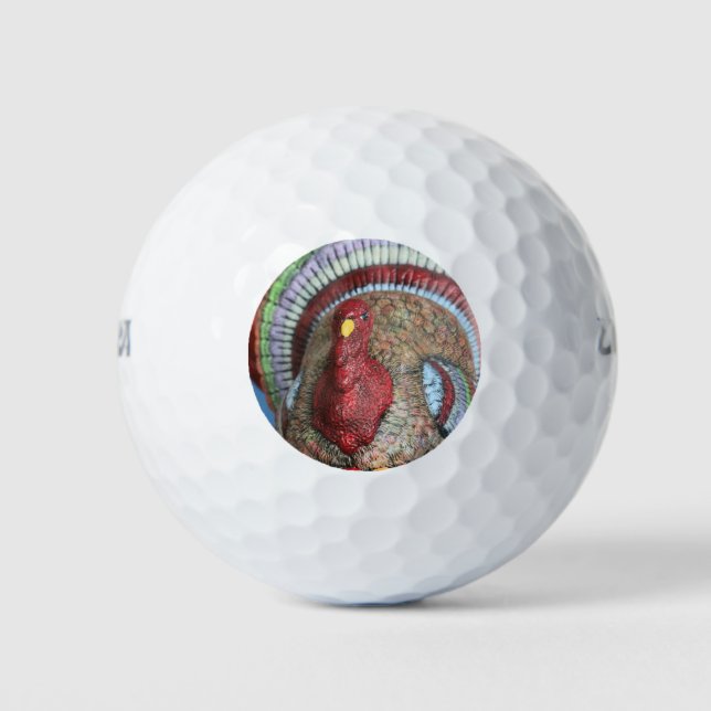 Balles De Golf Ne pas frotter cette dinde (Devant)