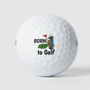 Balles De Golf Né pour le Golf