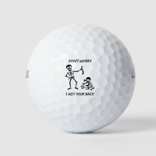 Balles De Golf Ne vous inquiétez pas, j'a obtenu votre squelette
