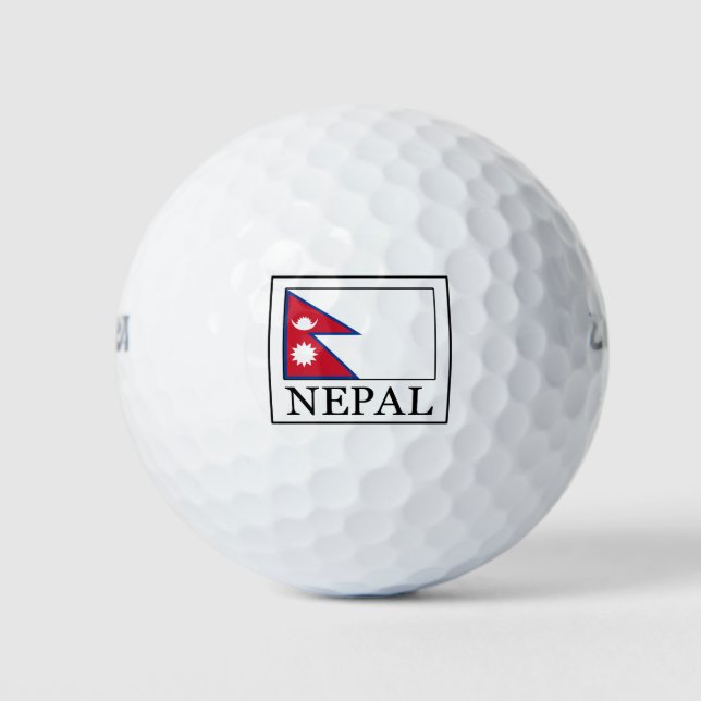 Balles De Golf Népal (Devant)