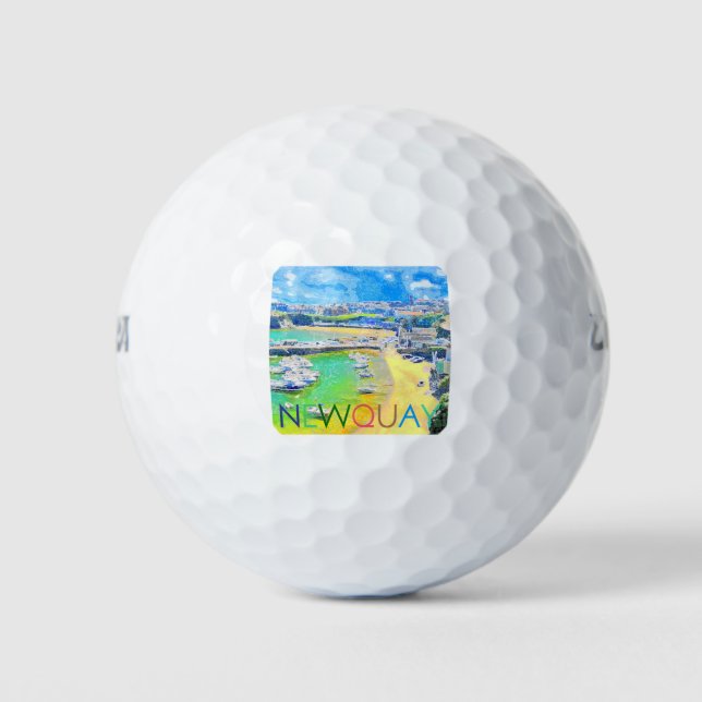Balles De Golf Newquay (Devant)