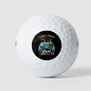 Balles De Golf Niveau élémentaire Complet Graduation Jeu Gamer