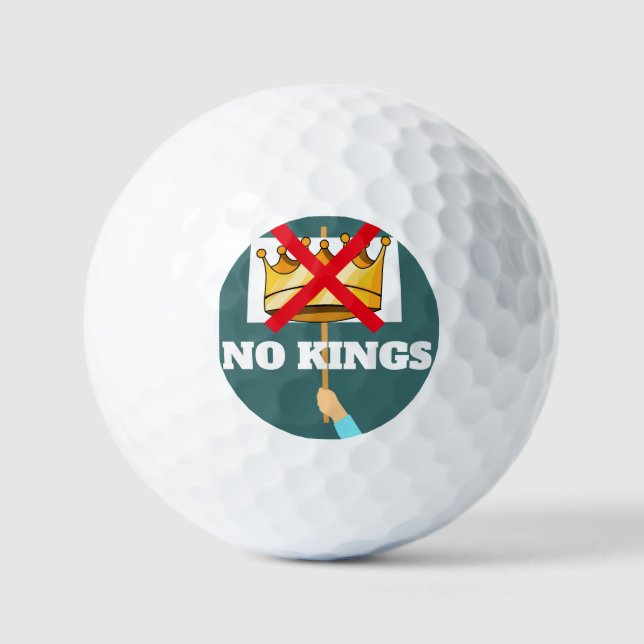Balles de golf No Kings (Recto)