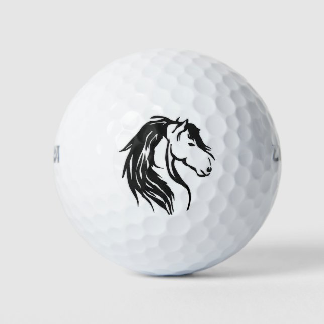 Balles De Golf Noble tête de cheval (Devant)