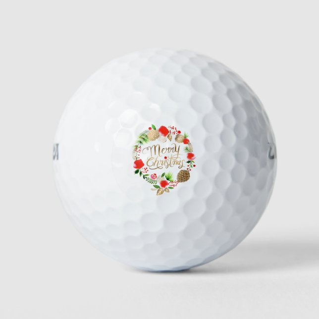 Balles De Golf Noël (Devant)