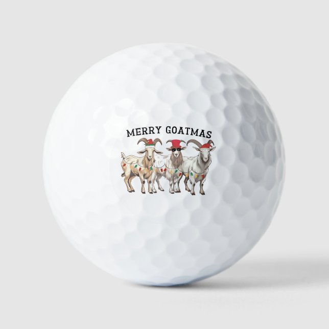 Balles De Golf Noël 2026,  (Recto)