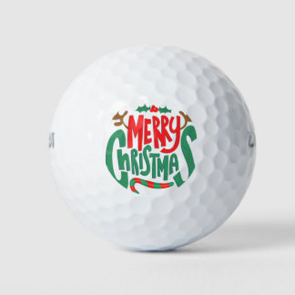 Balles De Golf Noël Fêtes Festival Cadeau spécial