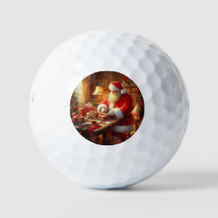 Balles De Golf Noël Père Noël 4