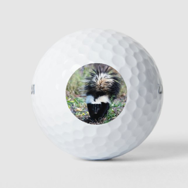 Balles De Golf Noir et blanc (Devant)