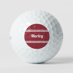 Balles De Golf Nom Classique Moderne de Golfeur Sport Personnalis