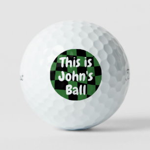 Balles De Golf nom de golfeur personnalisé