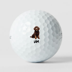Balles De Golf Nom de l'image personnalisée pour animal de compag