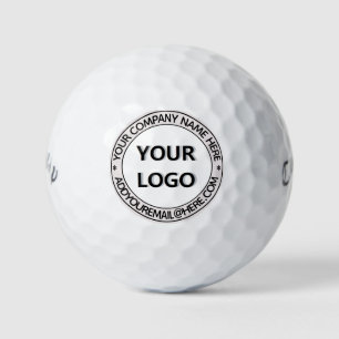 Balles De Golf Nom du logo de l'entreprise personnalisée Timbres 
