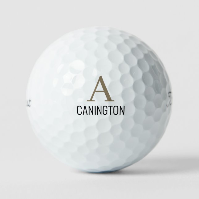 Balles De Golf Nom et prénom II Titleist Pro V1 (Recto)
