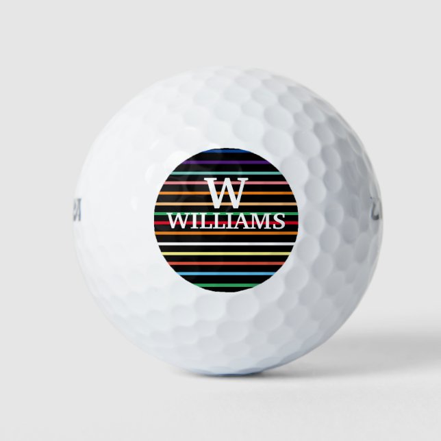 Balles De Golf nom personnalisé (Devant)