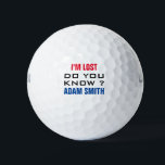 Balles De Golf Nom personnalisé Funny Lost Golf Balls<br><div class="desc">Nom Personnalisé Funny Lost Golf Balls. Choisissez la marque et la taille du pack dans le menu d'options.</div>