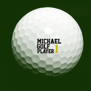 Balles De Golf Nom personnalisé modifiable