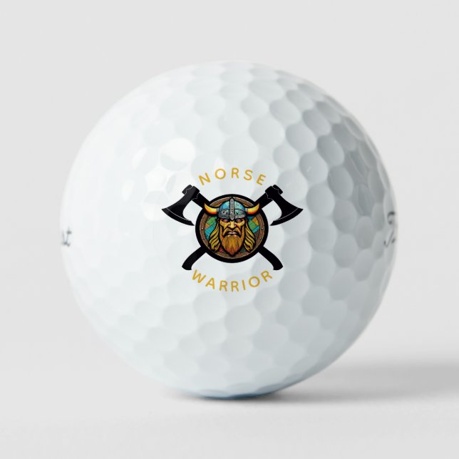 Balles De Golf Norse Warrior (Recto)