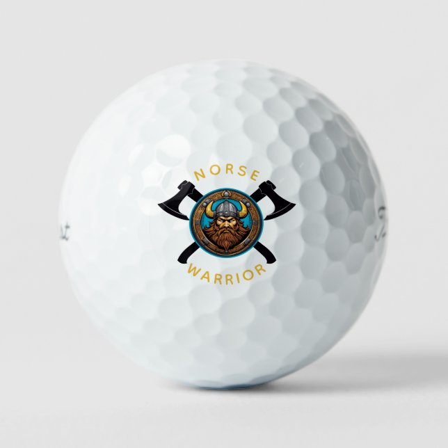 Balles De Golf Norse Warrior (Recto)