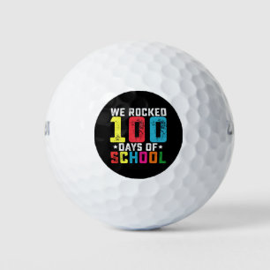 Balles De Golf Nous avons foulé 100 jours d'enseignant étudiant