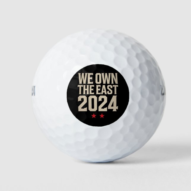 Balles De Golf Nous Possédons L'Est 2024 (Devant)