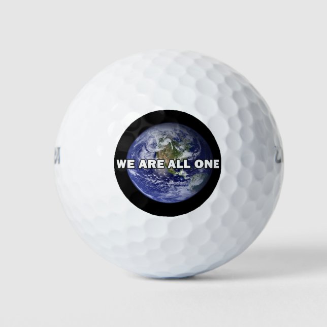 Balles De Golf Nous Sommes Tous Un (Devant)