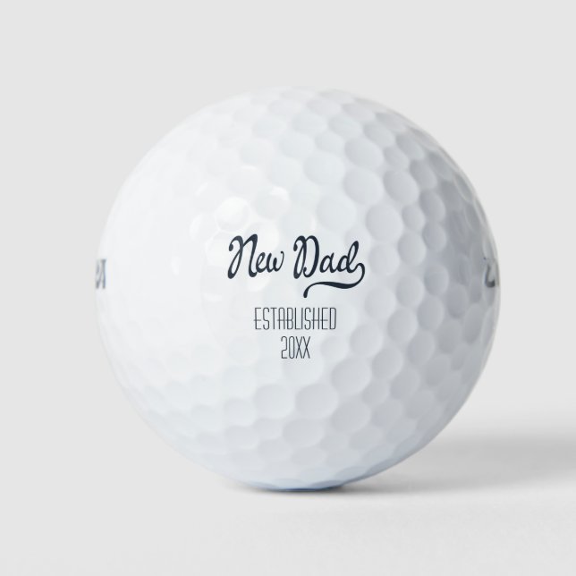 Balles De Golf Nouveau père simple moderne (Devant)