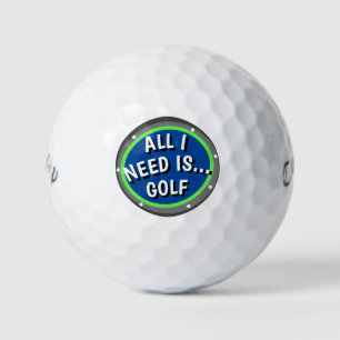 BALLES DE GOLF NOVELTY FUNNY